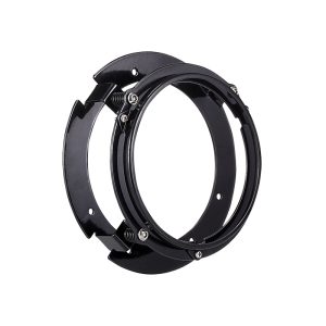 Black/chrome 5 3/4" 5.75 inch headlight bracket for Harley-Davison Motorcycle headlight accessories