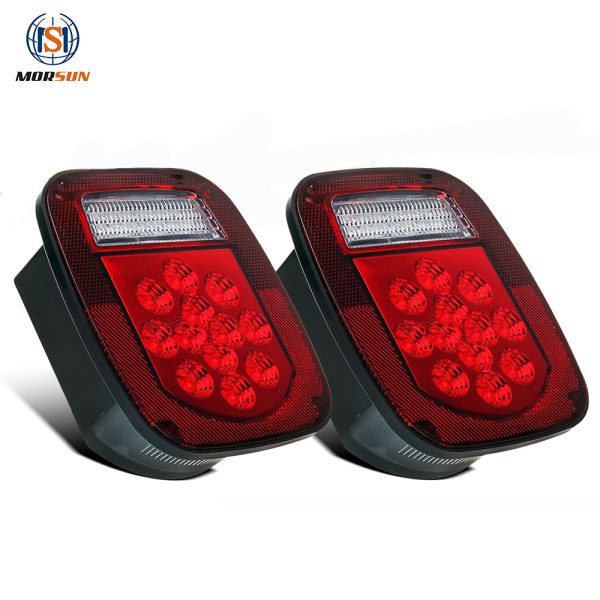 LED tail light Combination Driving/Brake/Turn/ReversingTail Light for Jeep YJ JK